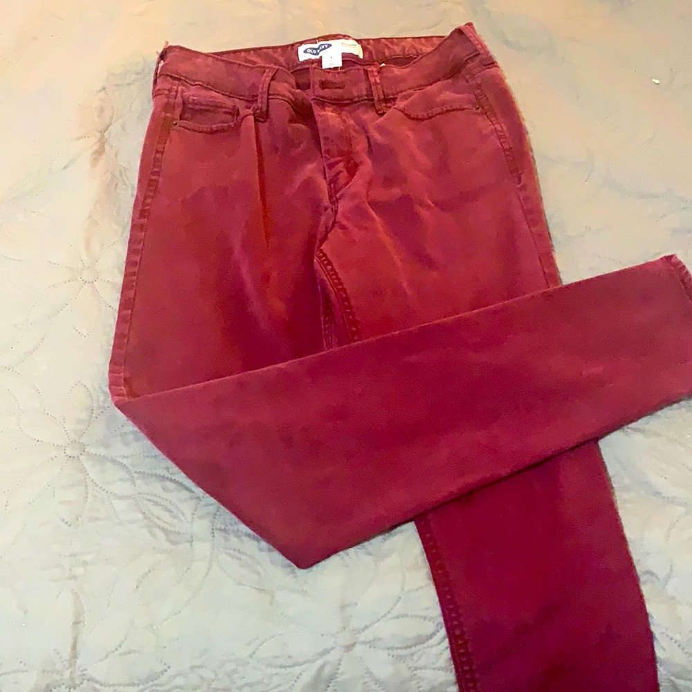 Burgundy dress pants